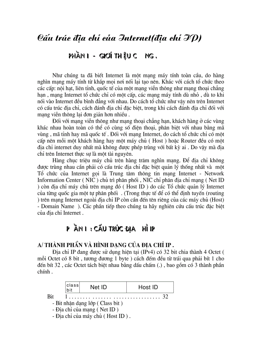 image for page Giới thiệu IP vestion 4