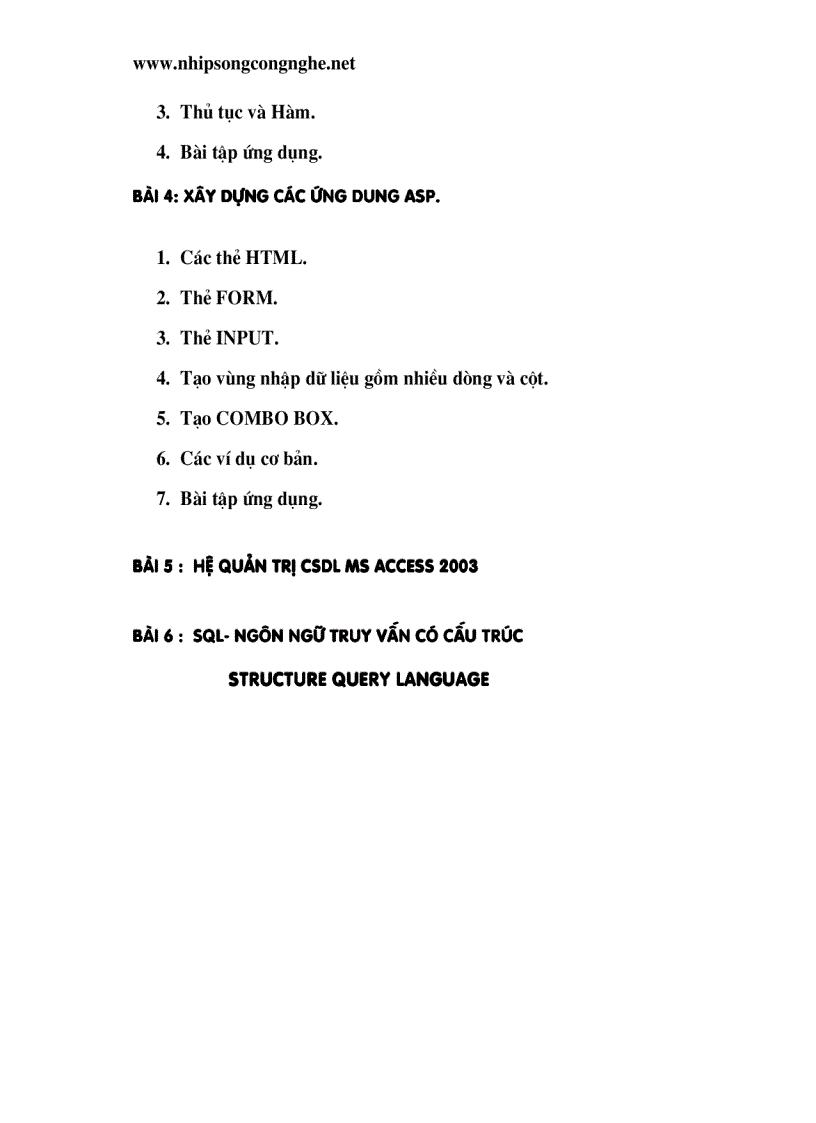 image for page Giới Thiệu Về ASP