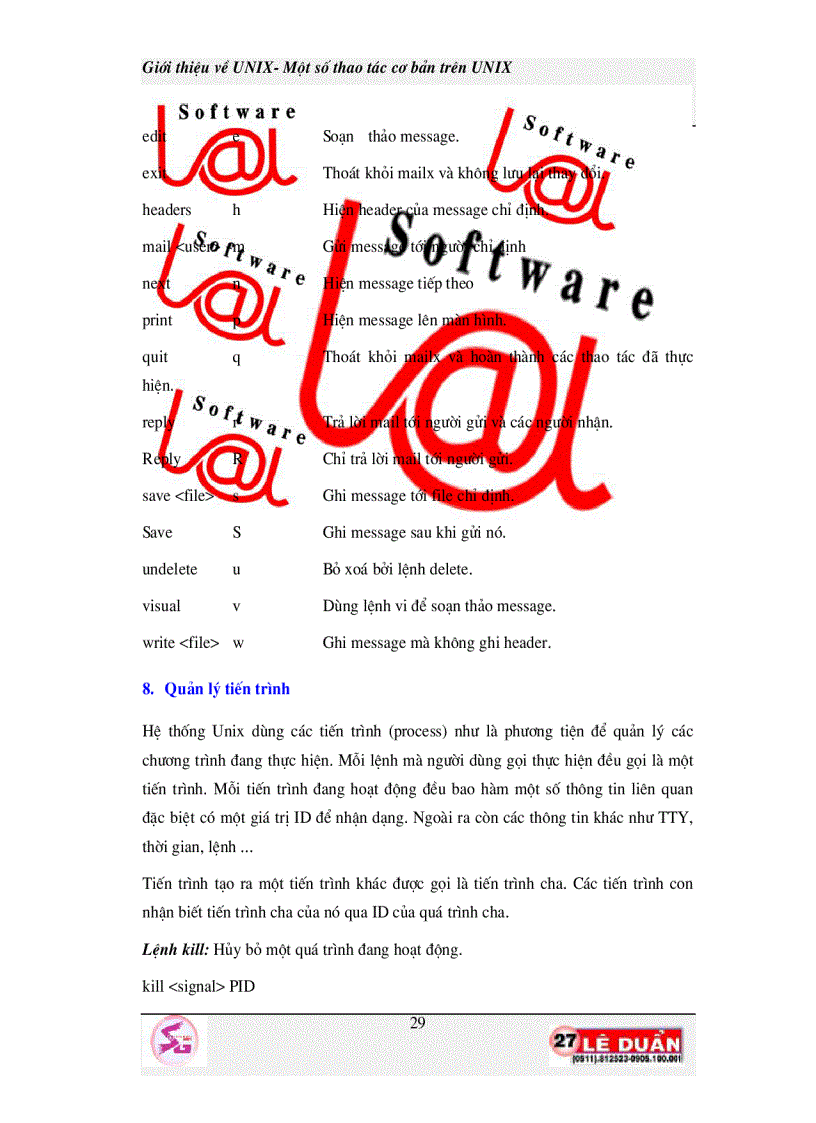 image for page Giới thiệu về Unix Một số thao tác cơ bản trên Unix