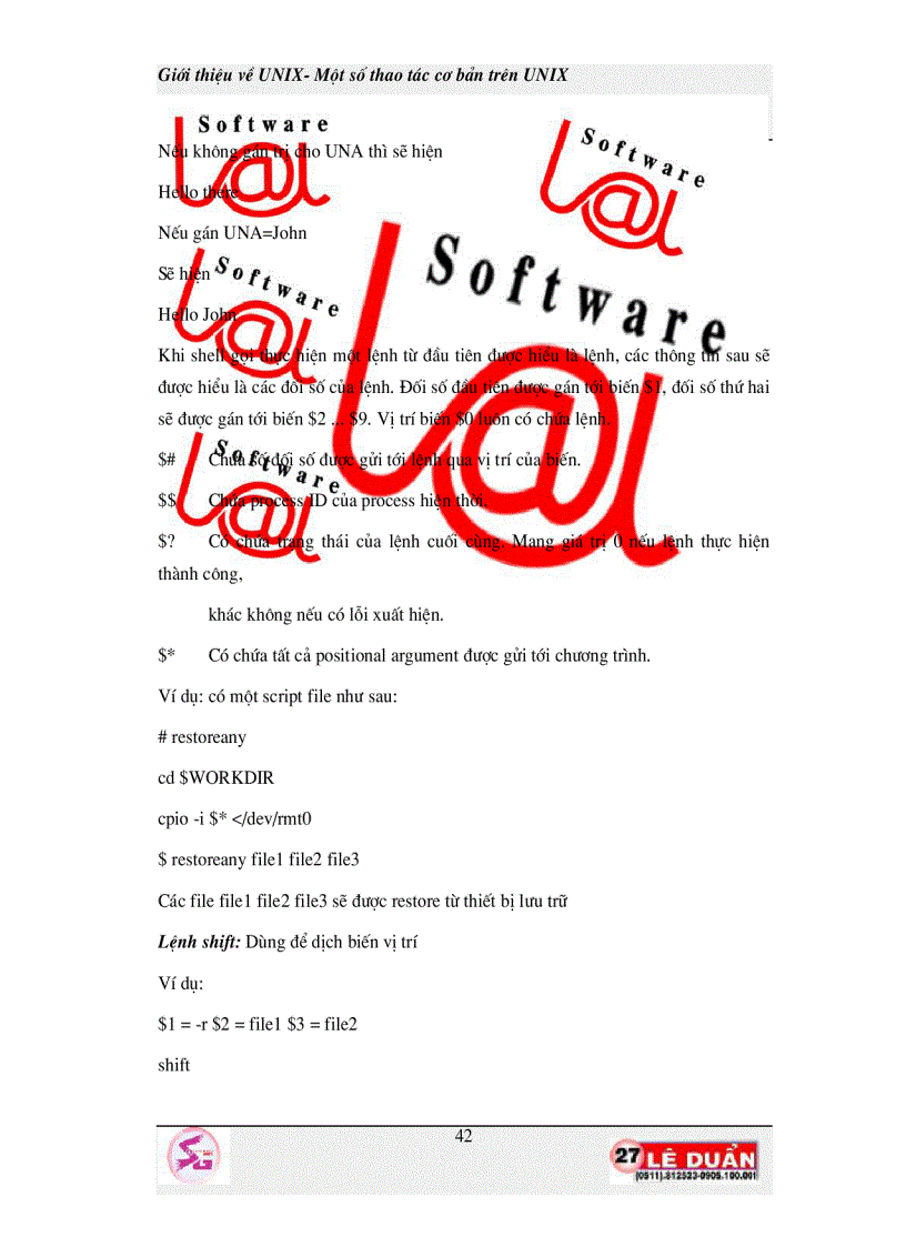 image for page Giới thiệu về Unix Một số thao tác cơ bản trên Unix