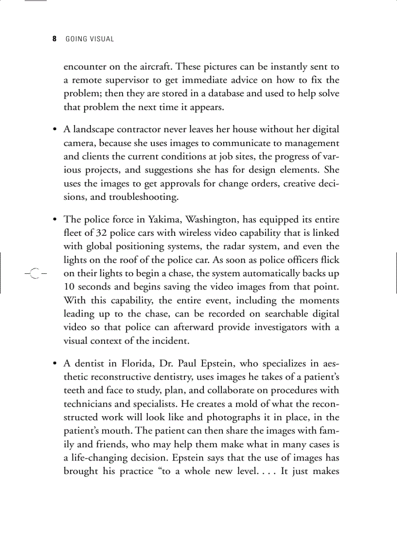 image for page Going Visual Using Images to Enhance Productivity Decision Making and Profits