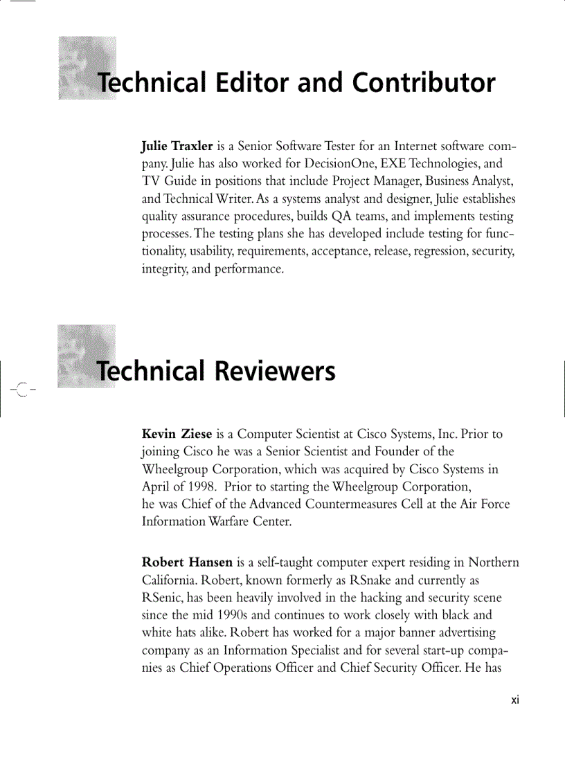 image for page Hack Proofing Web Applications