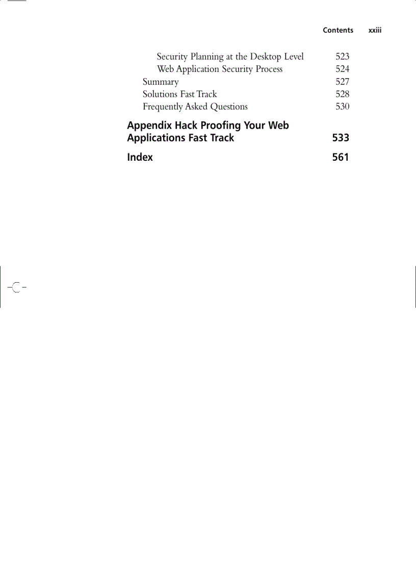 image for page Hack Proofing Web Applications