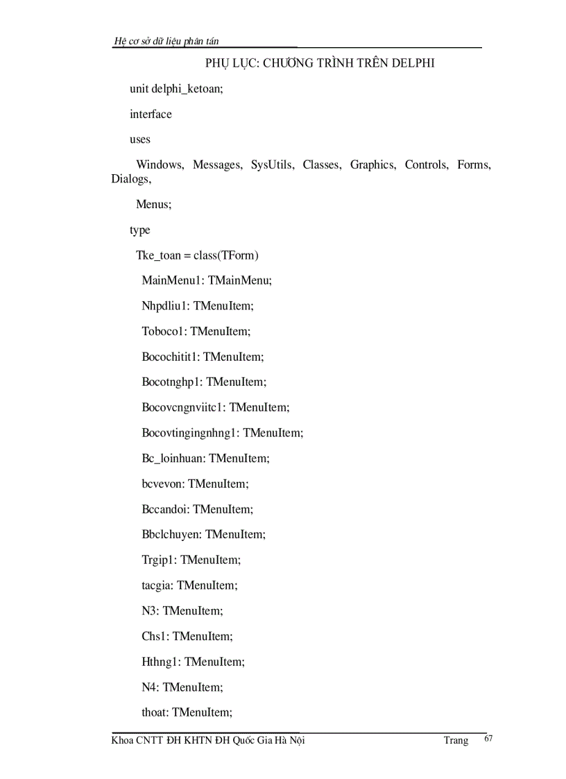 image for page Hệ cơ sở dữ liệu phân tán