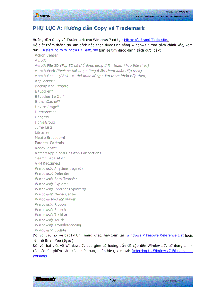 image for page Hệ Điều Hành Window 7