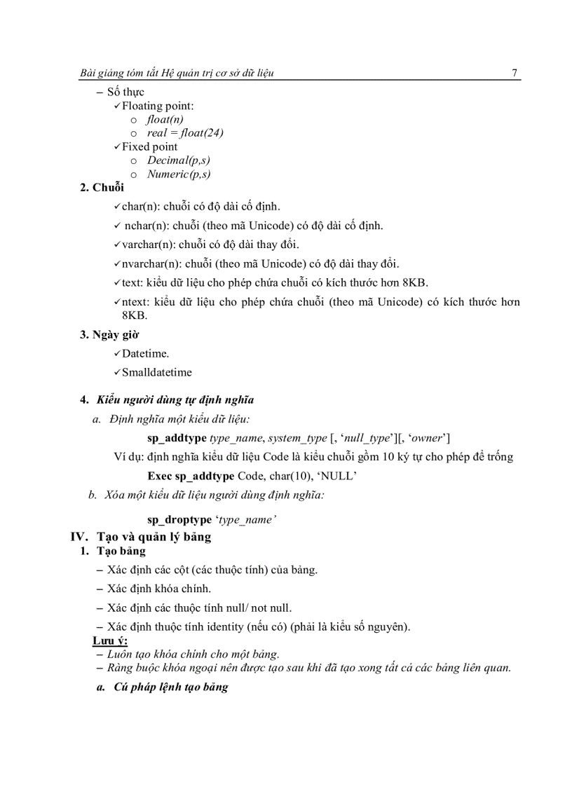 image for page Hệ quản trị cơ sở dữ liệu 1