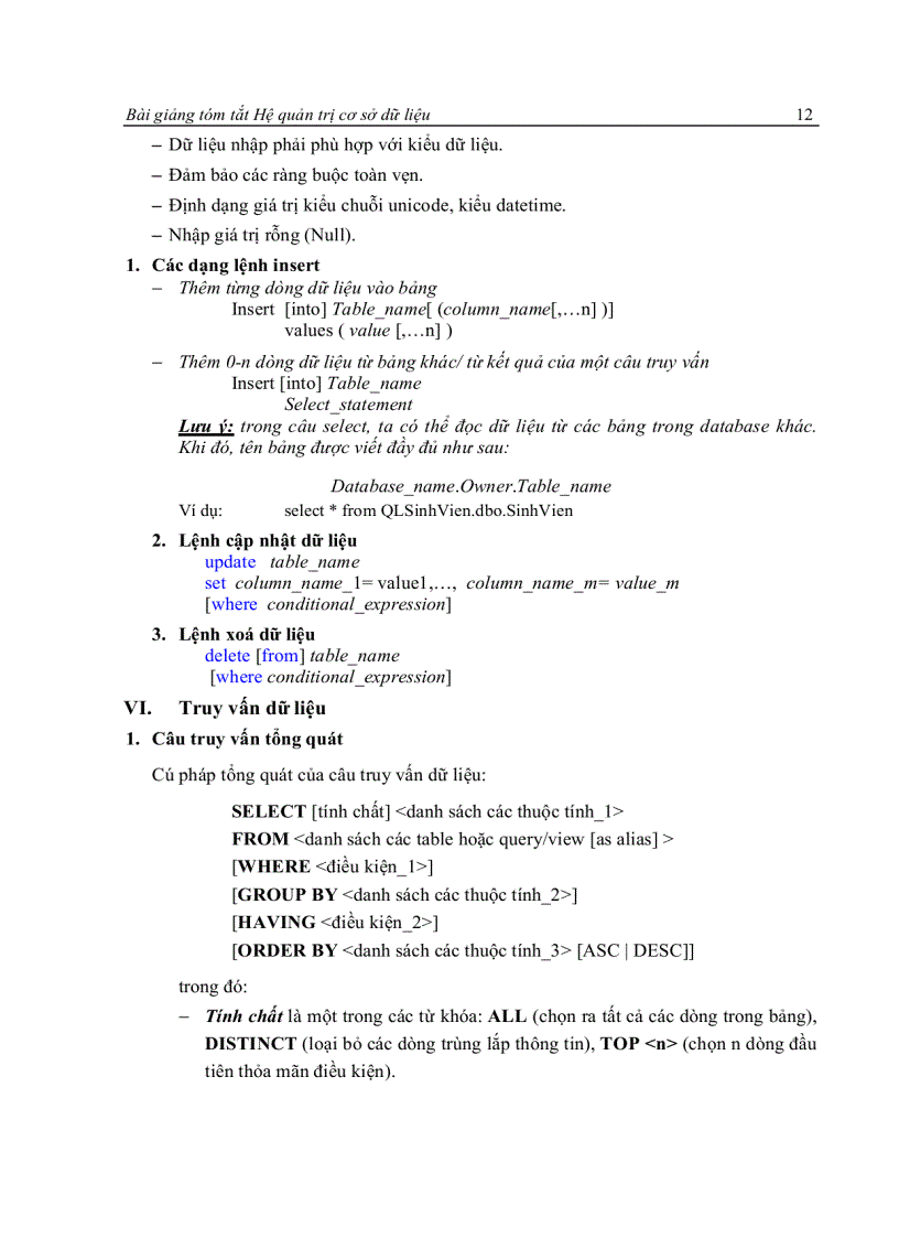 image for page Hệ quản trị cơ sở dữ liệu 1