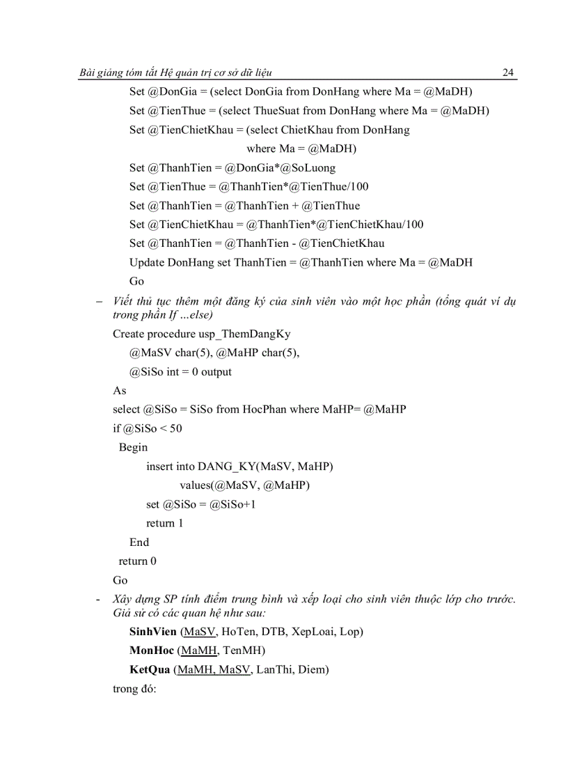 image for page Hệ quản trị cơ sở dữ liệu 1