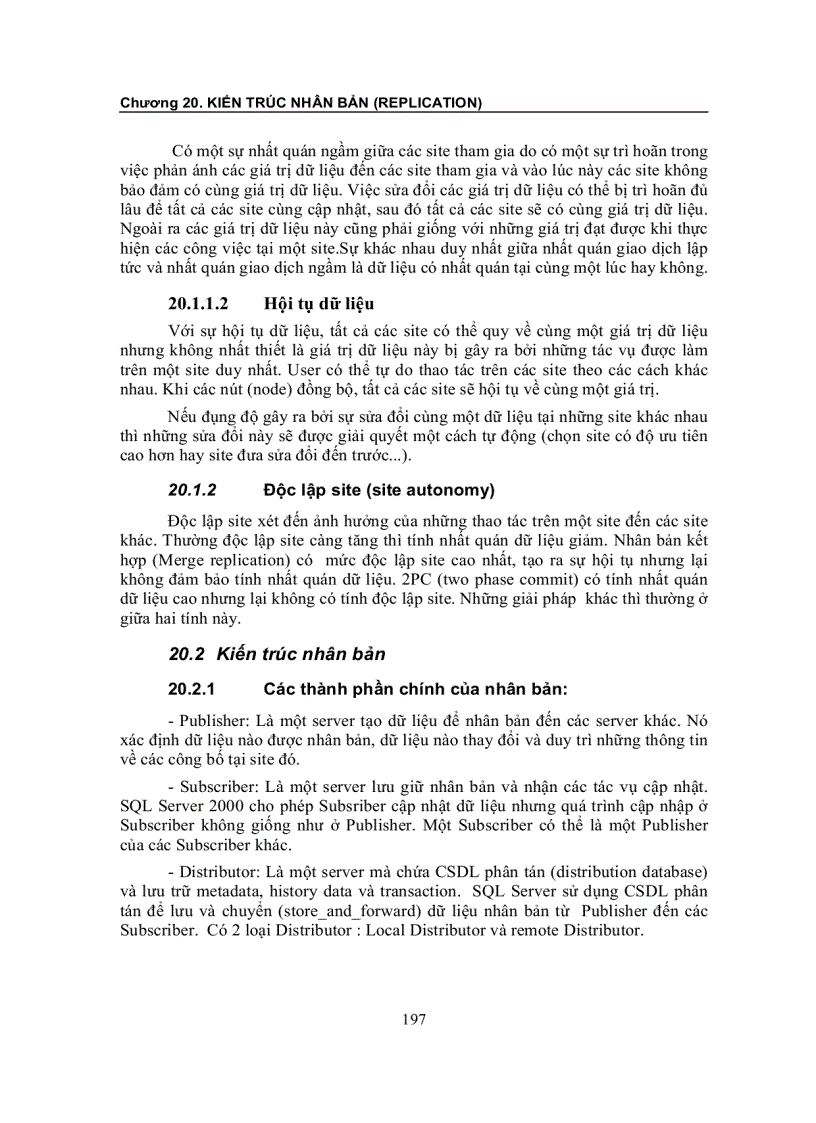 image for page Hệ quản trị CSDL SQL Server 2000