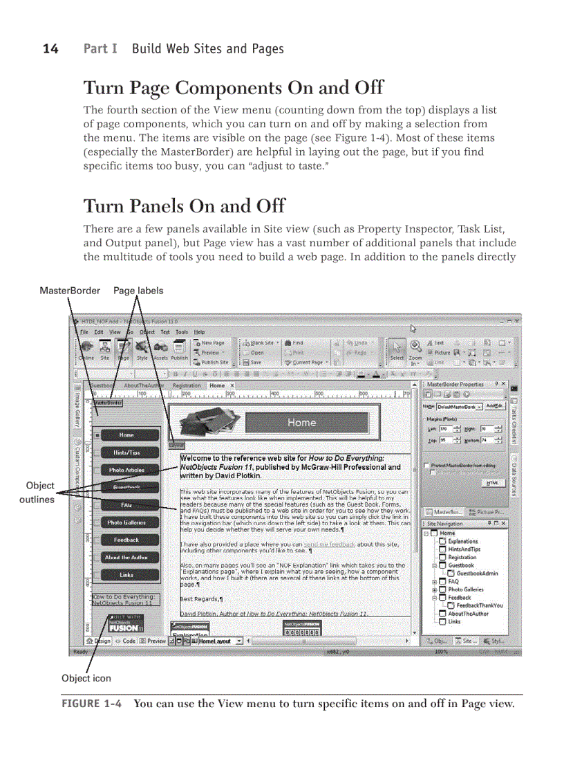 image for page How to Do Everything NetObjects Fusion 11