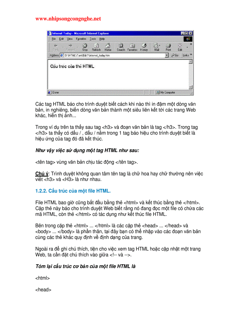 image for page HTML Căn Bản