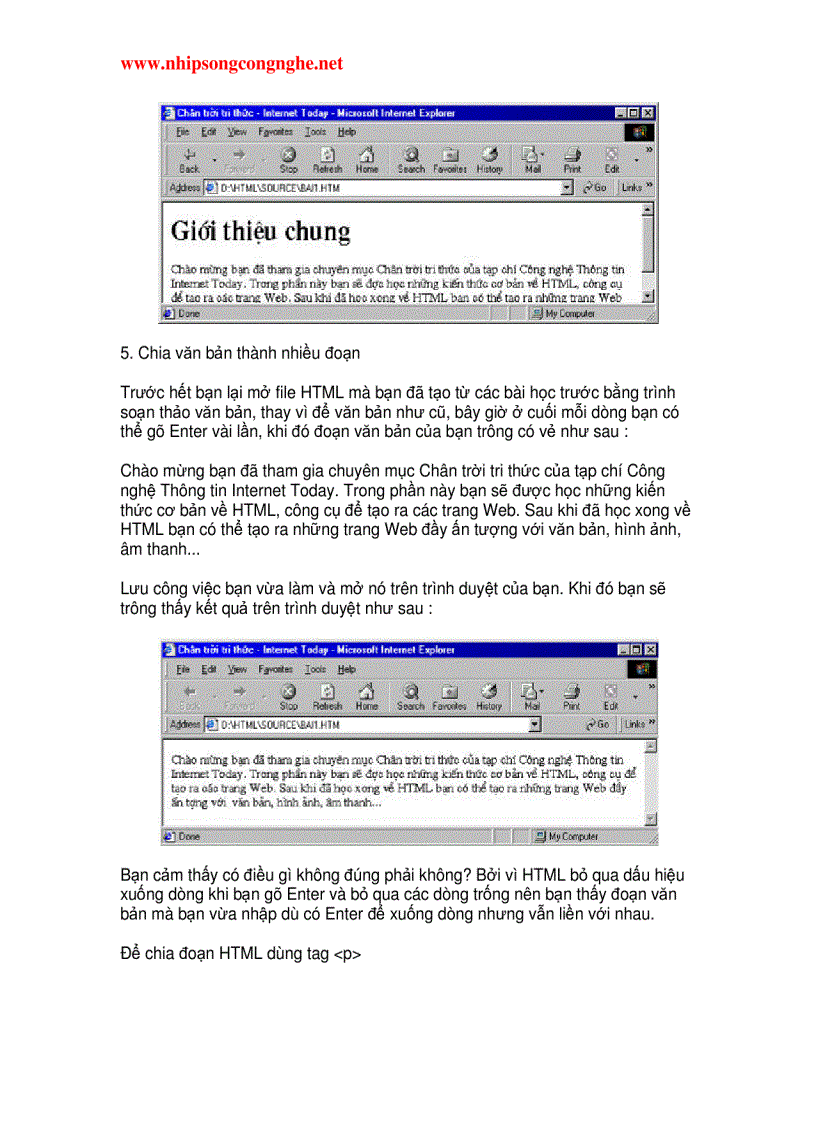 image for page HTML Căn Bản