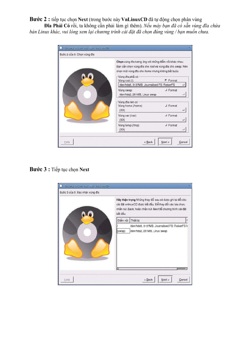 image for page Hướng dẫn cách cài vnlinux CD xuống đĩa cứng