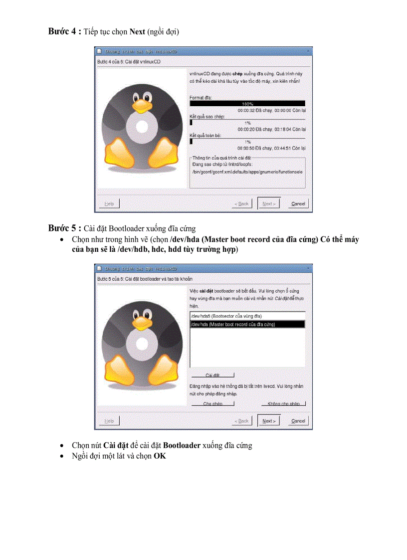 image for page Hướng dẫn cách cài vnlinux CD xuống đĩa cứng