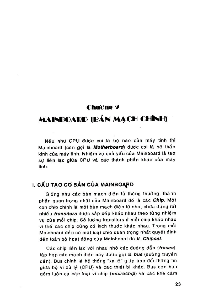 image for page Hướng Dẫn Kĩ Thuật Lắp Ráp Cài Đặt Nâng Cấp Và Bảo Trì Máy Vi Tính Đời Mới