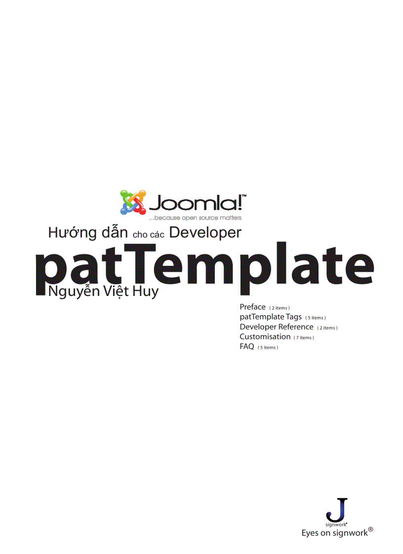 image for page Hướng dẫn phát triển template joomla