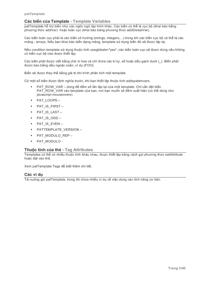 image for page Hướng dẫn phát triển template joomla