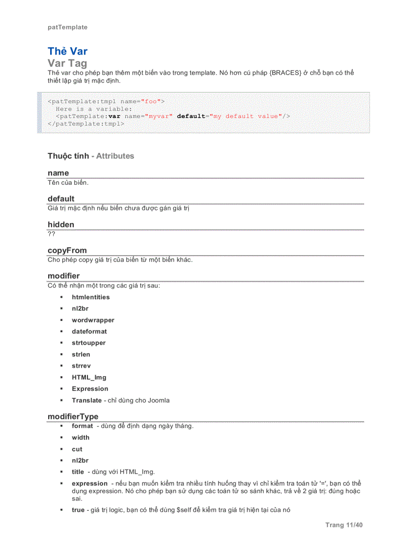 image for page Hướng dẫn phát triển template joomla