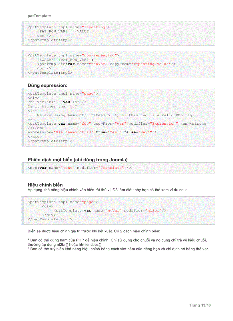 image for page Hướng dẫn phát triển template joomla