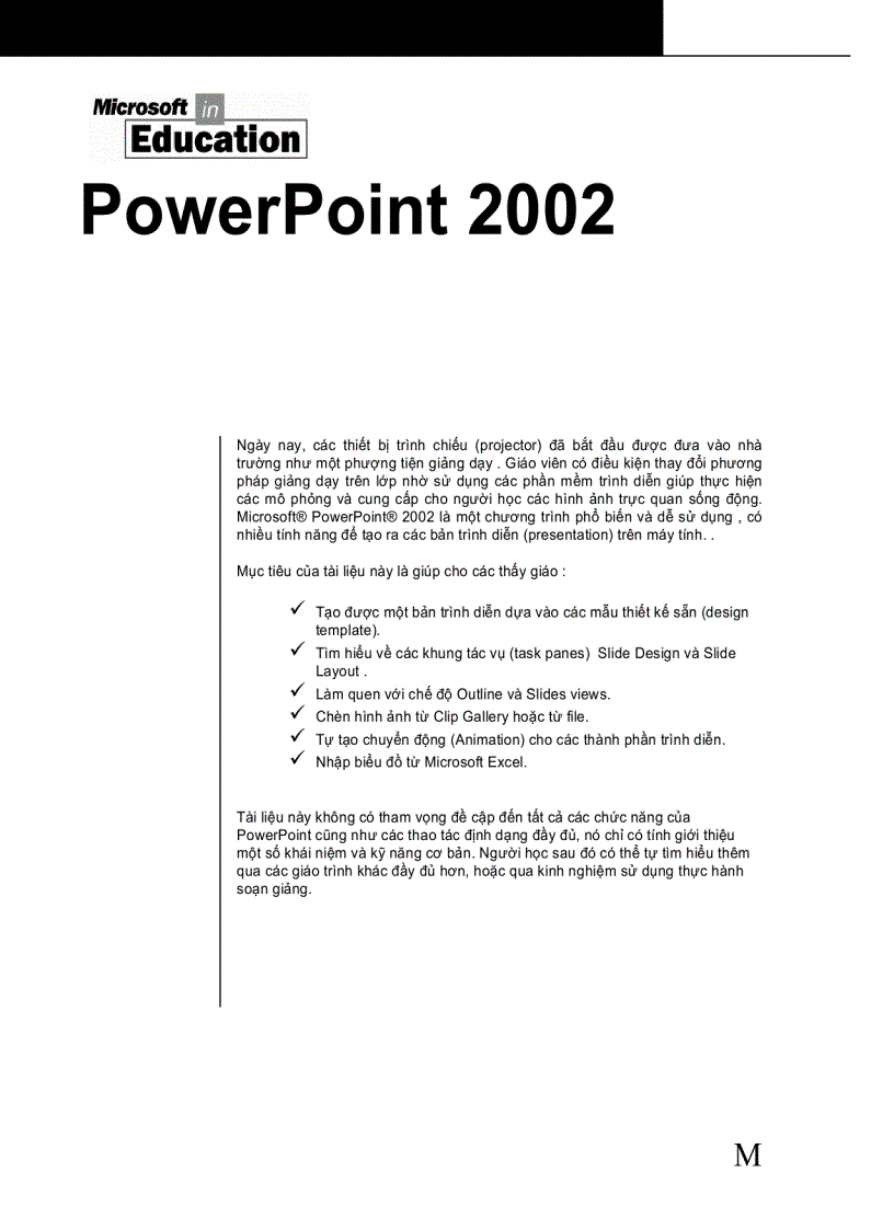image for page Hướng Dẫn PowerPoint 2002