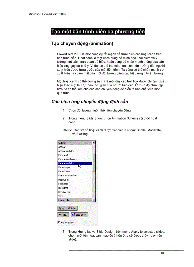 image for page Hướng Dẫn PowerPoint 2002