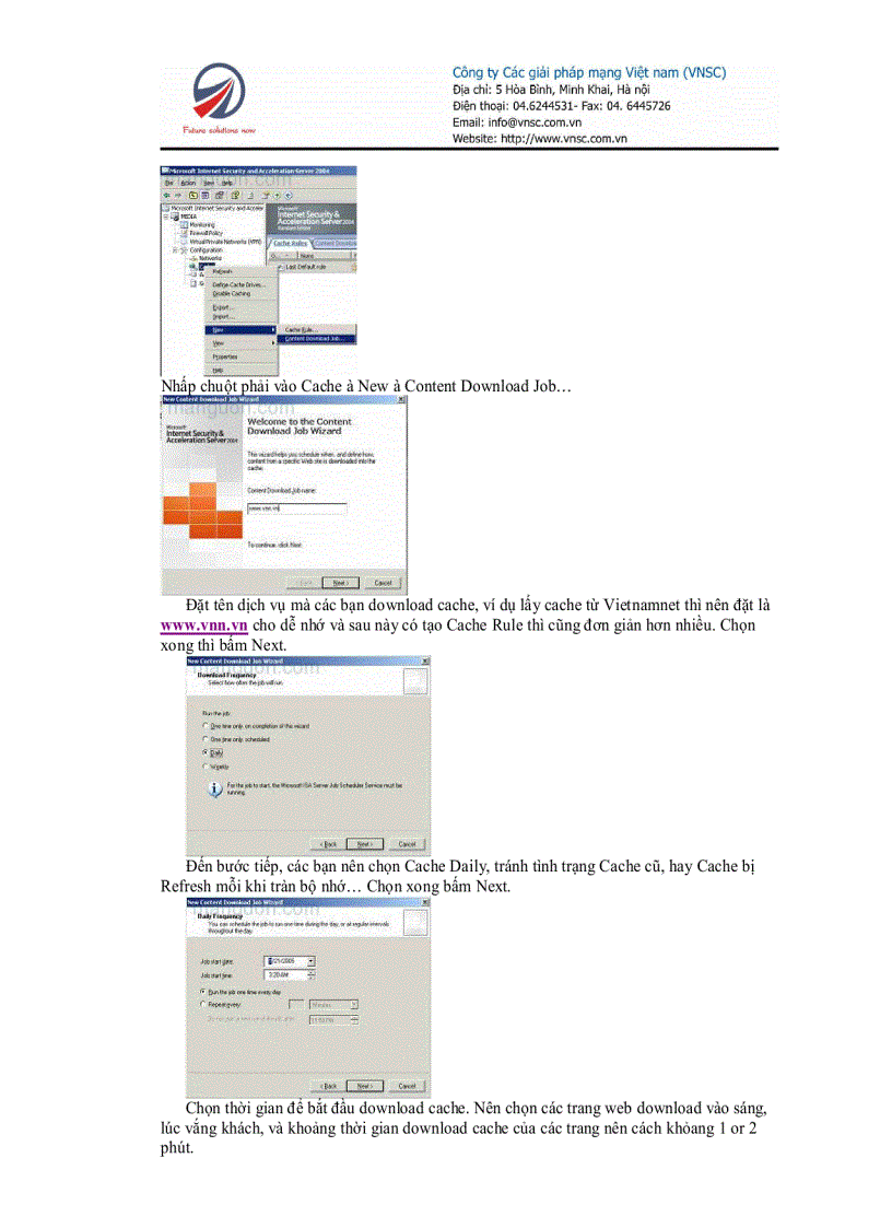 image for page Hướng dẩn setup Microsoft ISA 2004