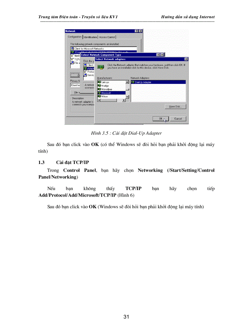 image for page Hướng dẫn sử dụng Internet