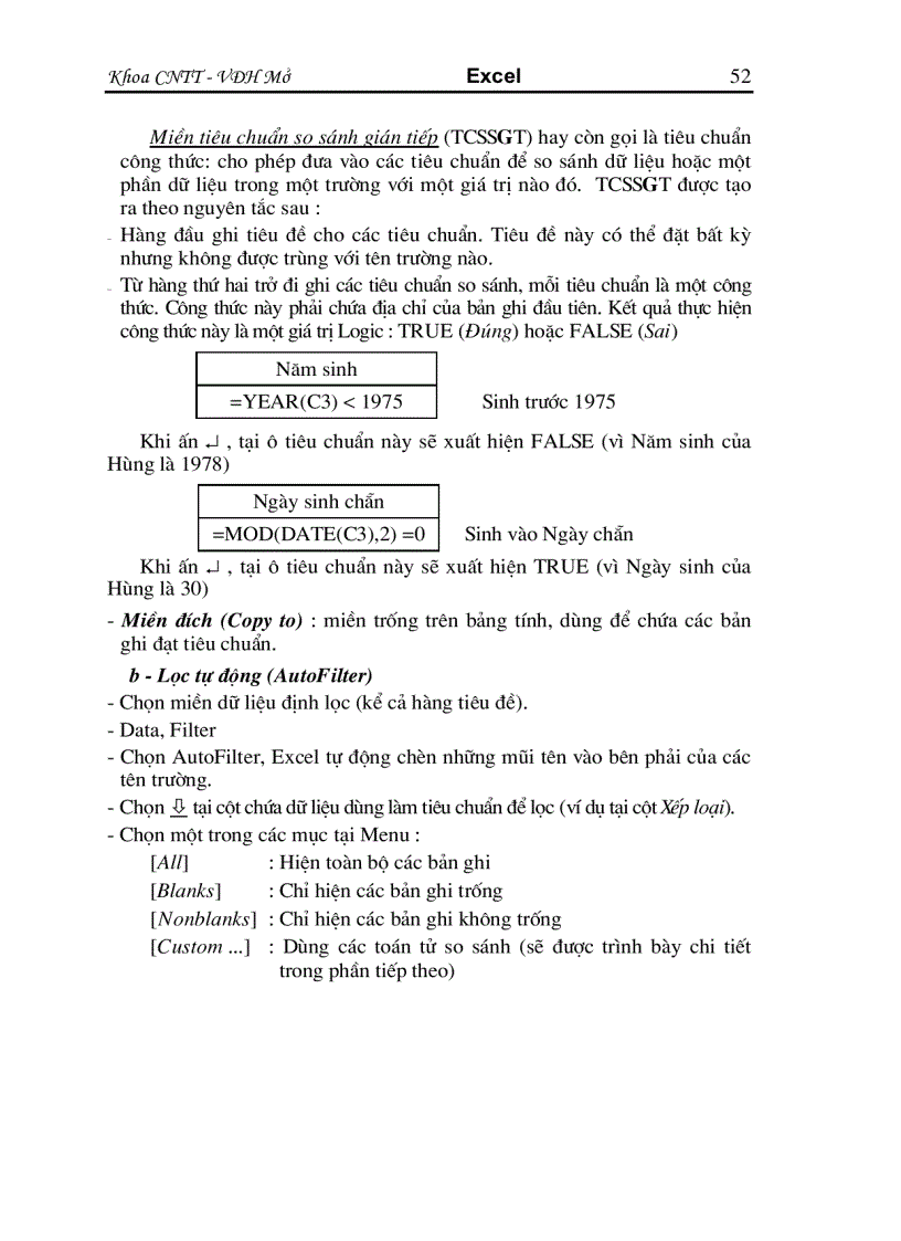 image for page Hướng dẫn sử dụng MicrosoftOffice Excel