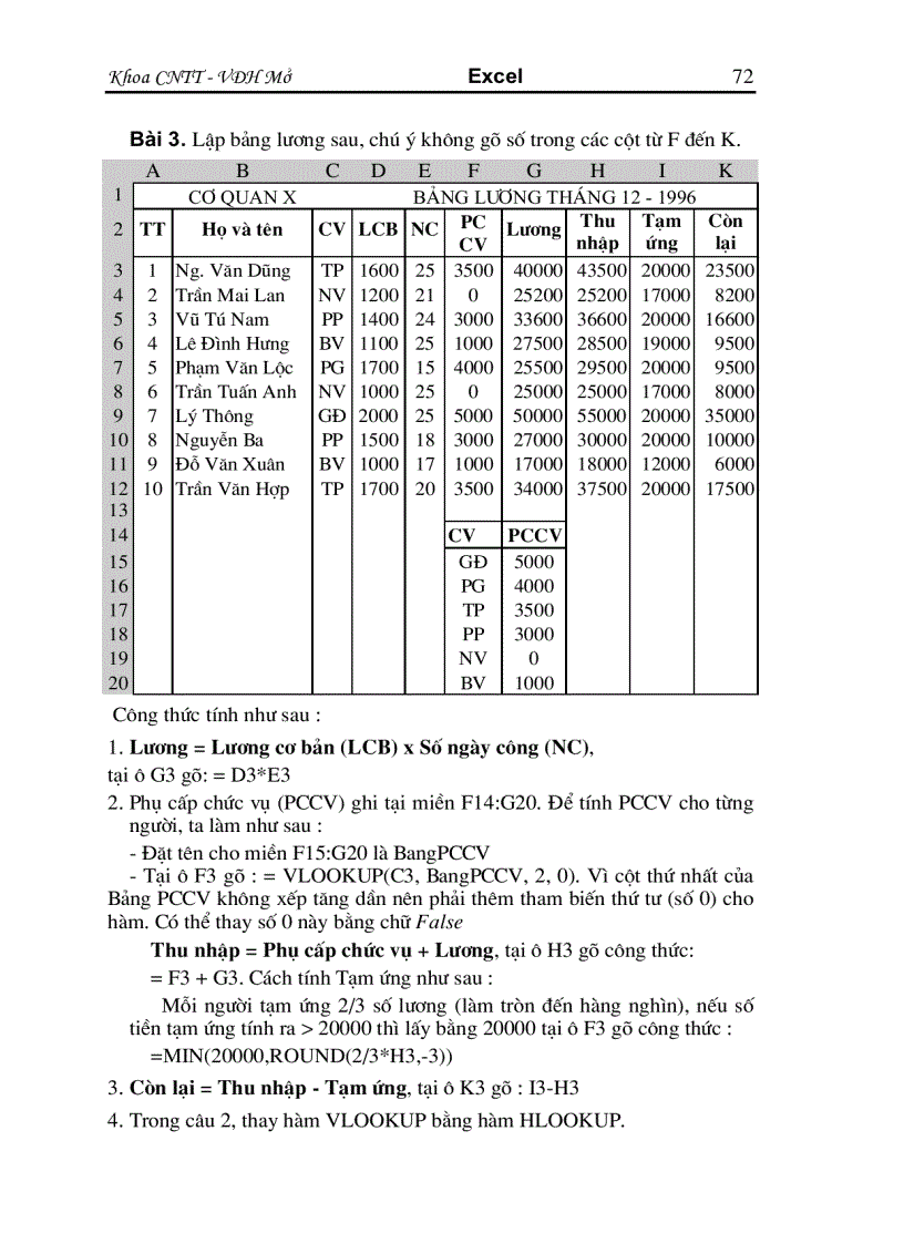 image for page Hướng dẫn sử dụng MicrosoftOffice Excel