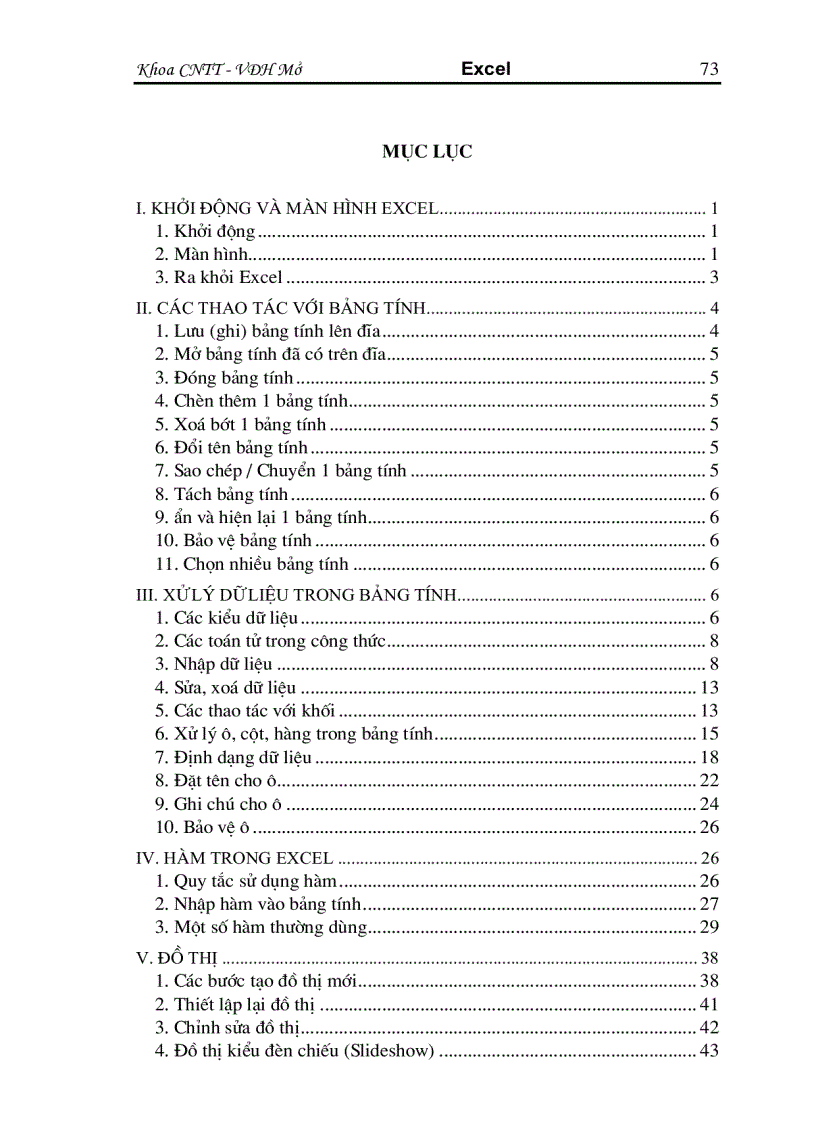 image for page Hướng dẫn sử dụng MicrosoftOffice Excel