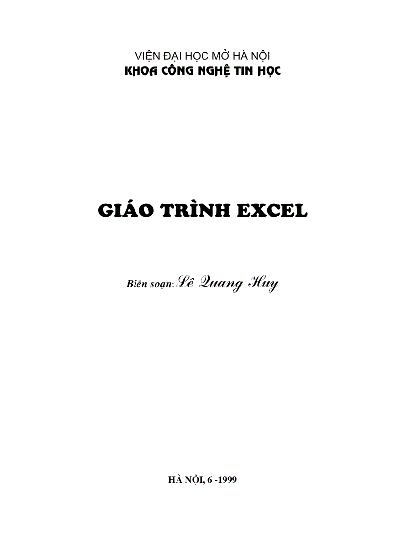 image for page Hướng dẫn sử dụng MicrosoftOffice Excel