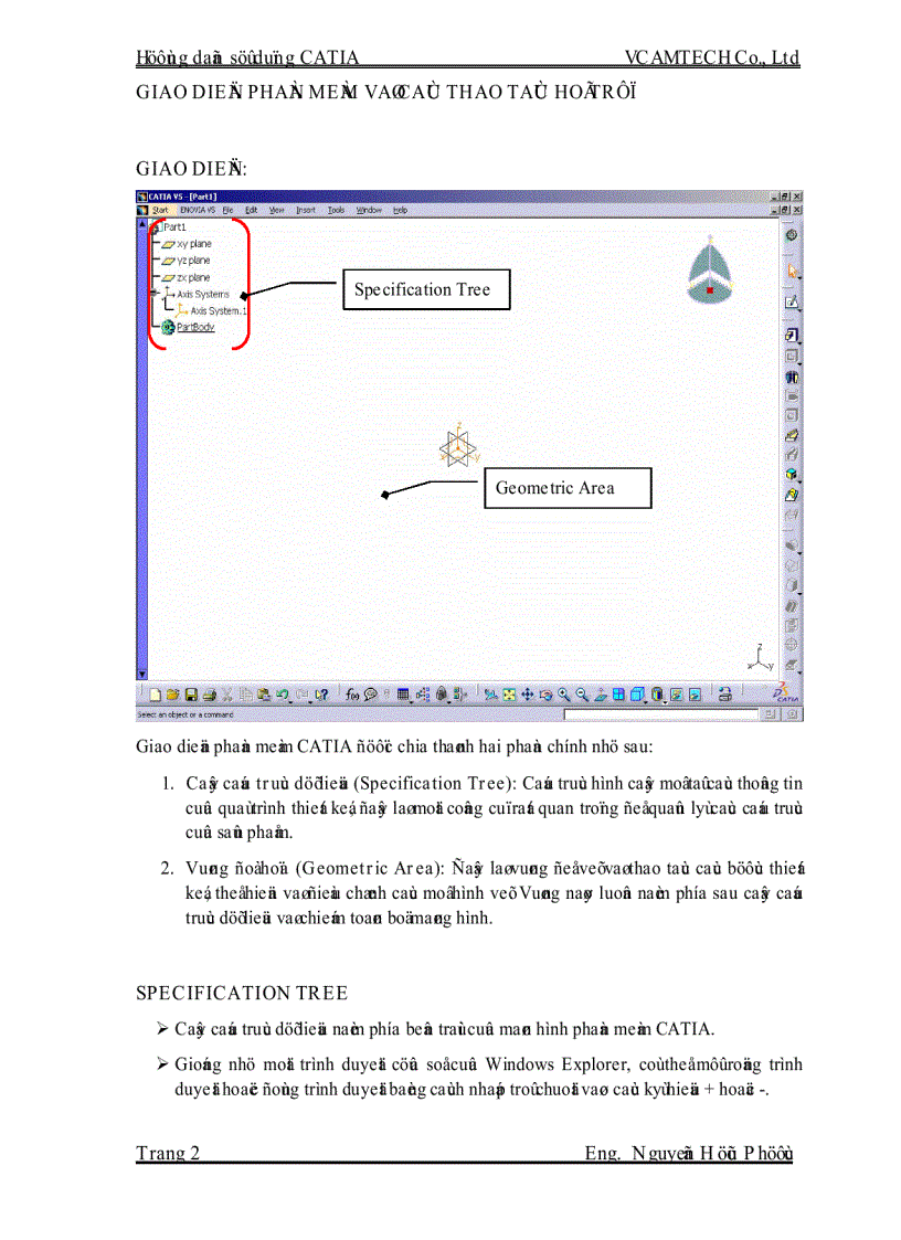 image for page Hướng Dẫn Sử Dụng Phần Mềm Catia