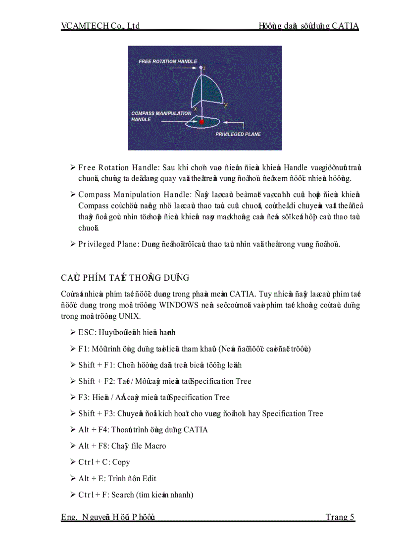 image for page Hướng Dẫn Sử Dụng Phần Mềm Catia