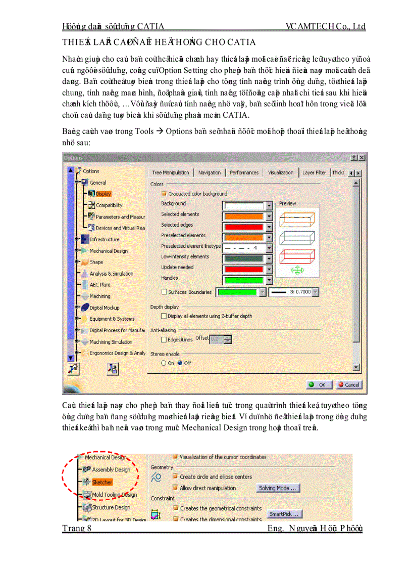 image for page Hướng Dẫn Sử Dụng Phần Mềm Catia