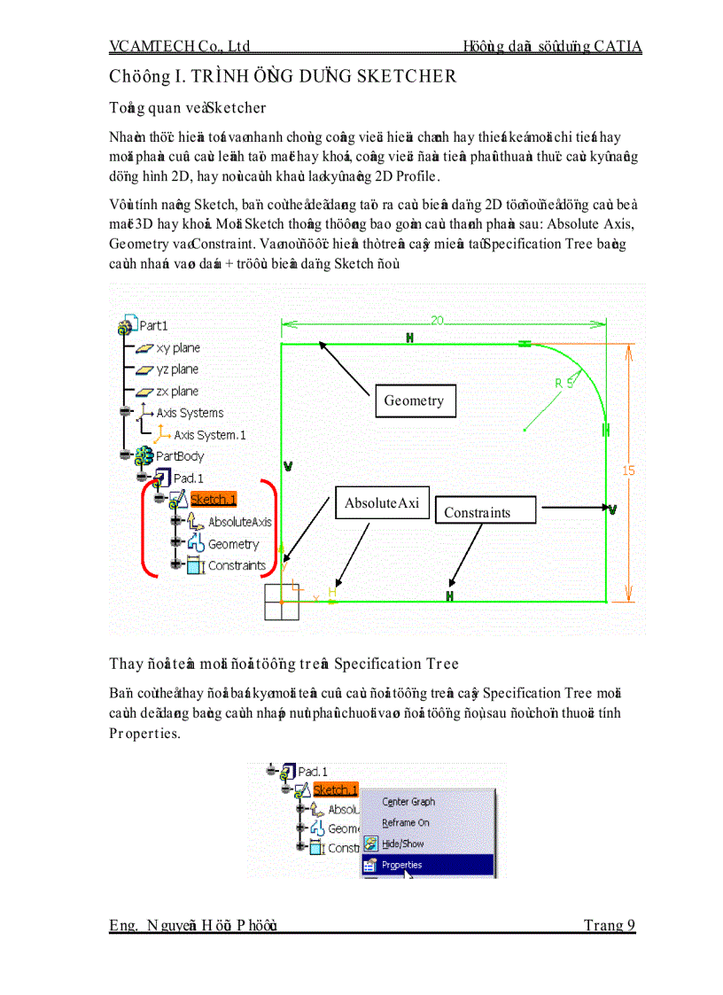image for page Hướng Dẫn Sử Dụng Phần Mềm Catia