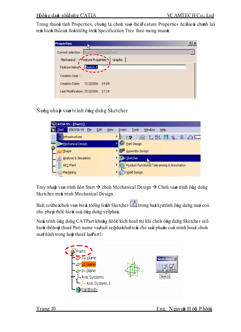 image for page Hướng Dẫn Sử Dụng Phần Mềm Catia