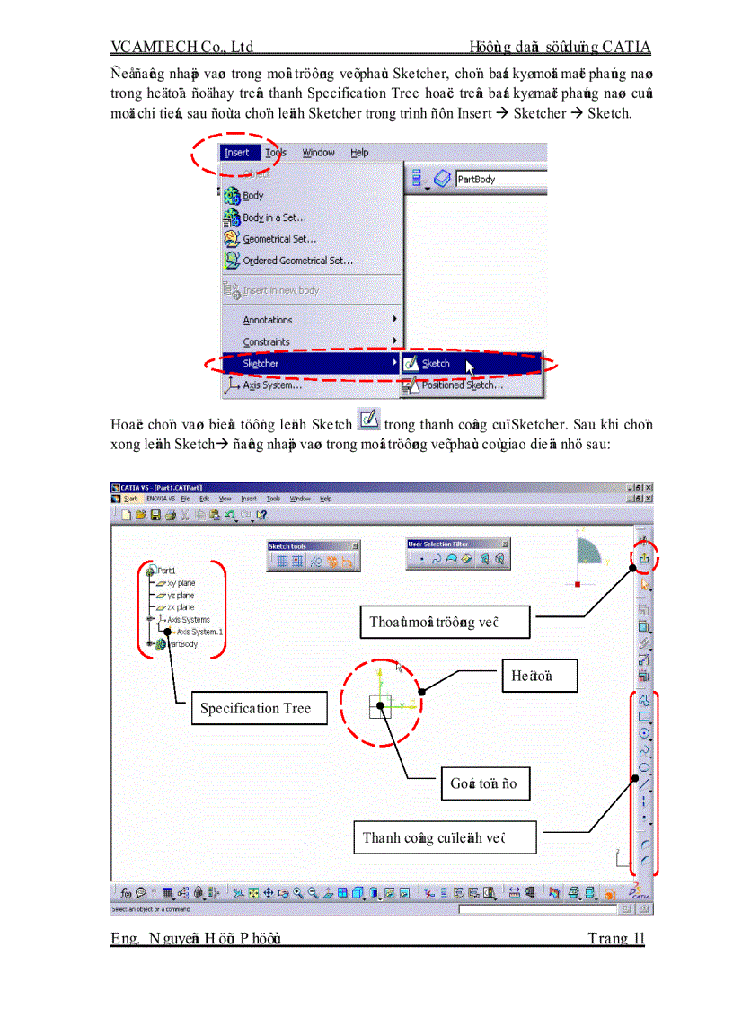 image for page Hướng Dẫn Sử Dụng Phần Mềm Catia