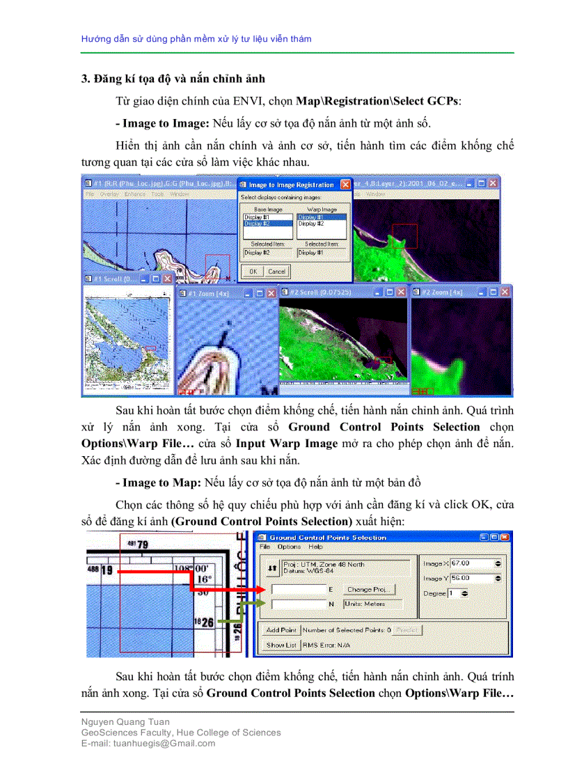 image for page Hướng dẫn sử dụng phần mềm viễn thám ENVI