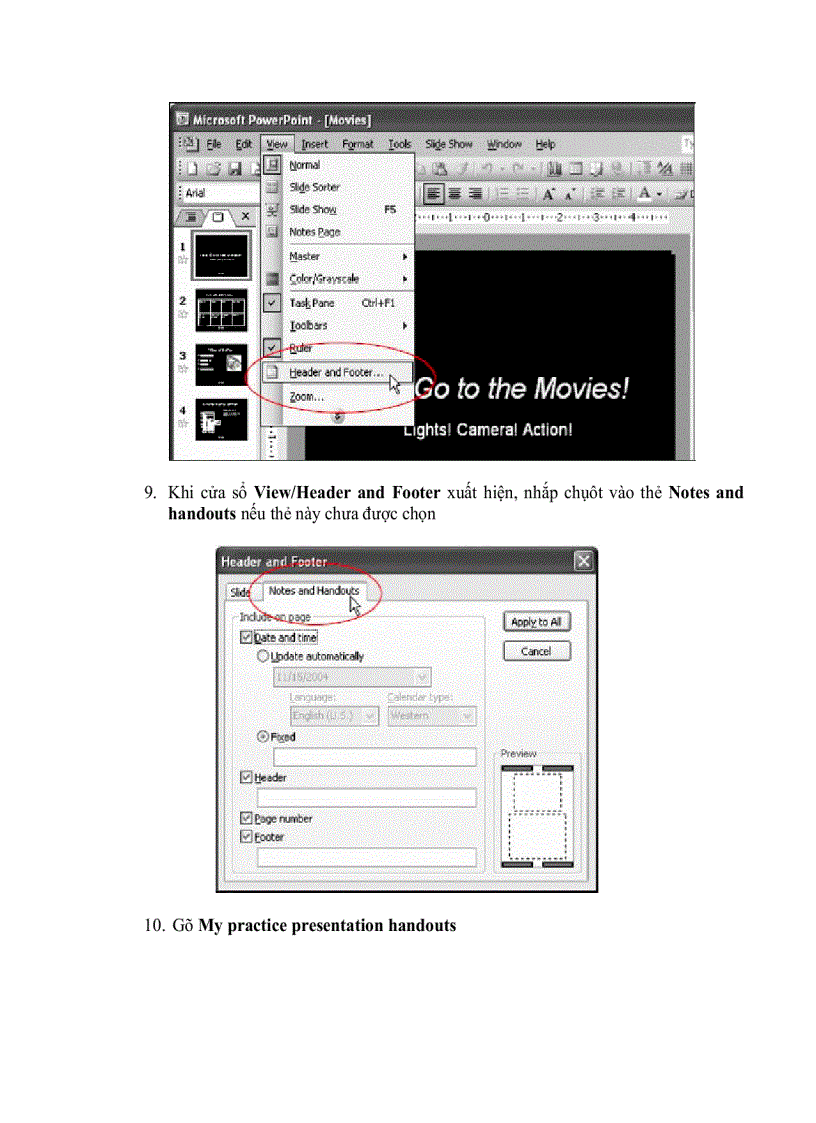 image for page Hướng dẫn sử dụng PowerPoint 2003