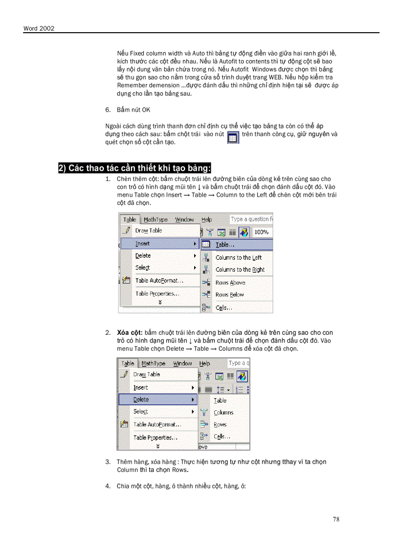 image for page Hướng Dẫn Word 2002