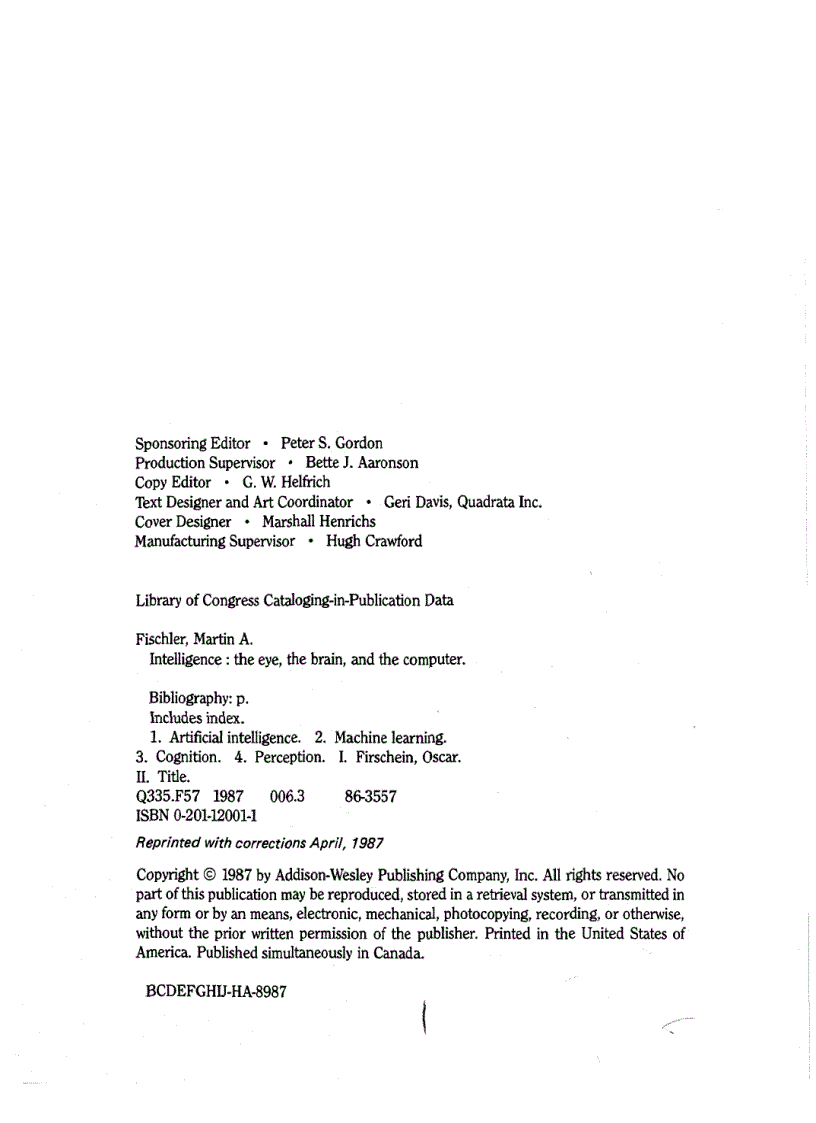 image for page Intelligence The Eye the Brain and the Computer