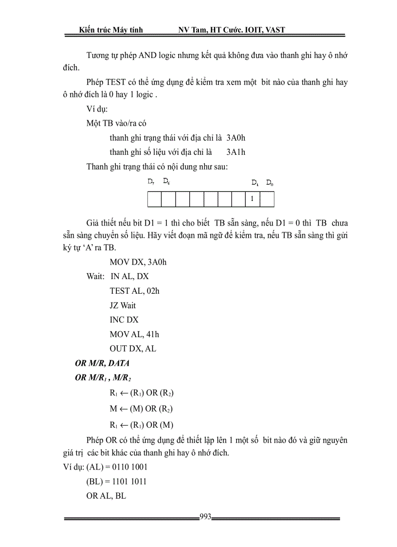 image for page Kiến trúc máy tính