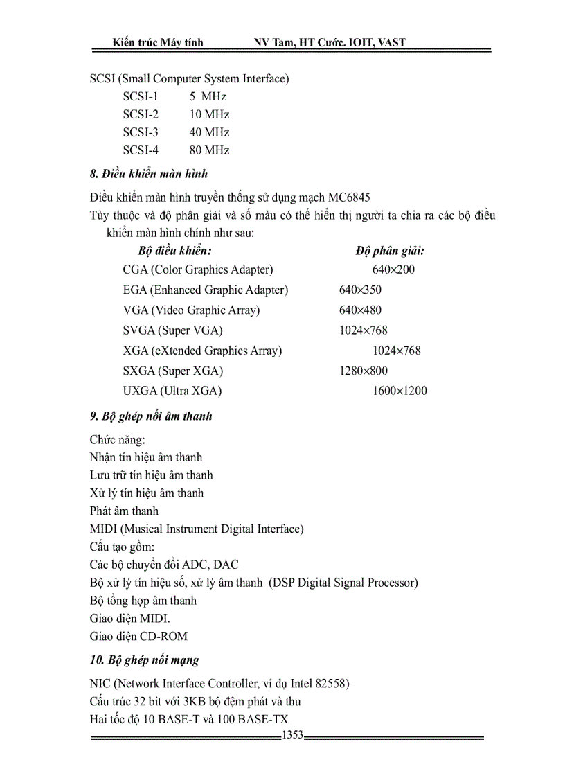 image for page Kiến trúc máy tính