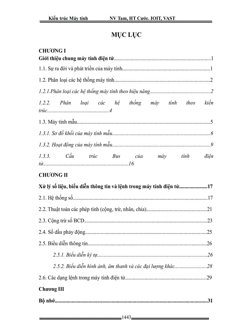 image for page Kiến trúc máy tính