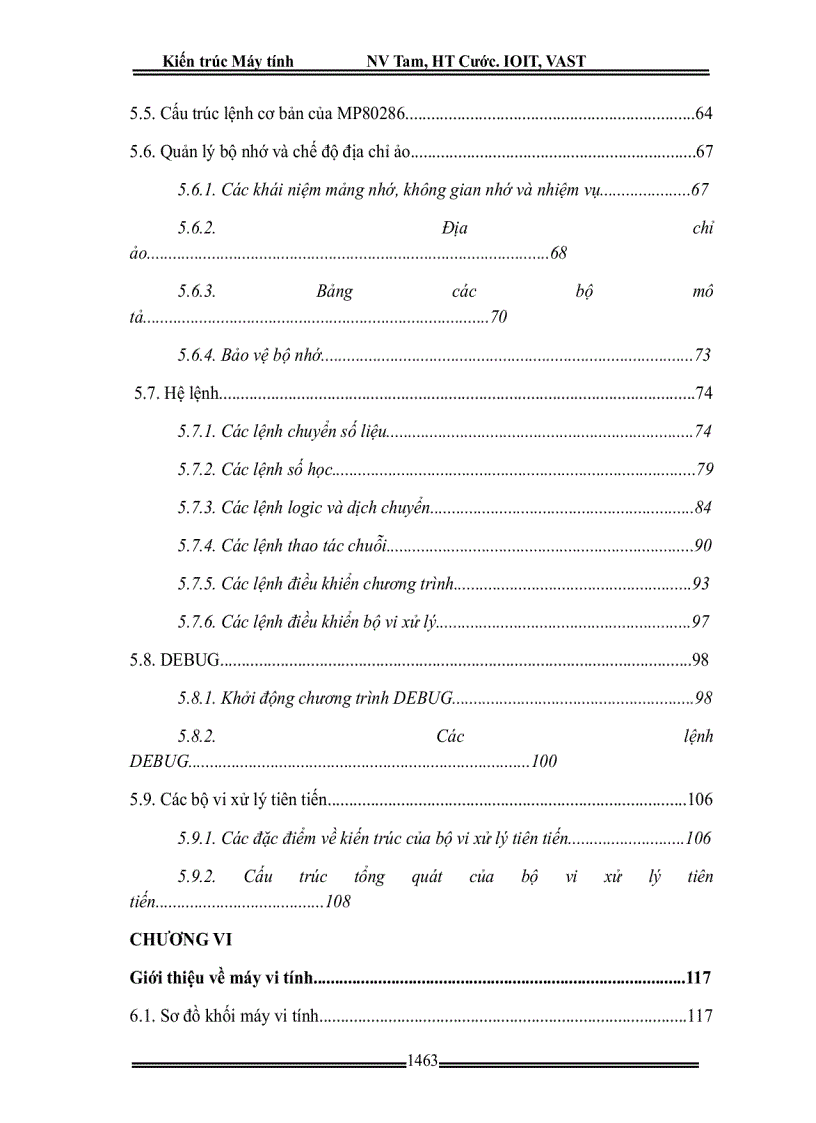 image for page Kiến trúc máy tính