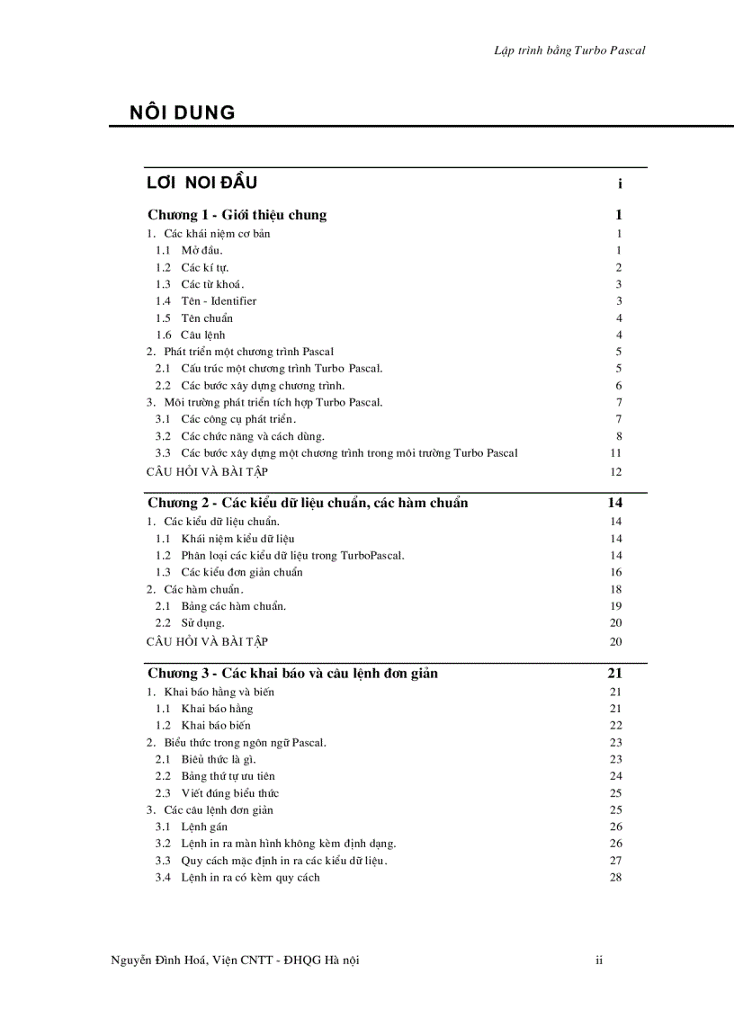 image for page Lập trình bằng Turbo Pascal