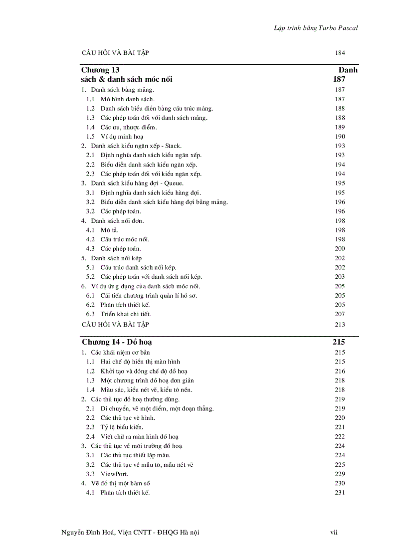 image for page Lập trình bằng Turbo Pascal