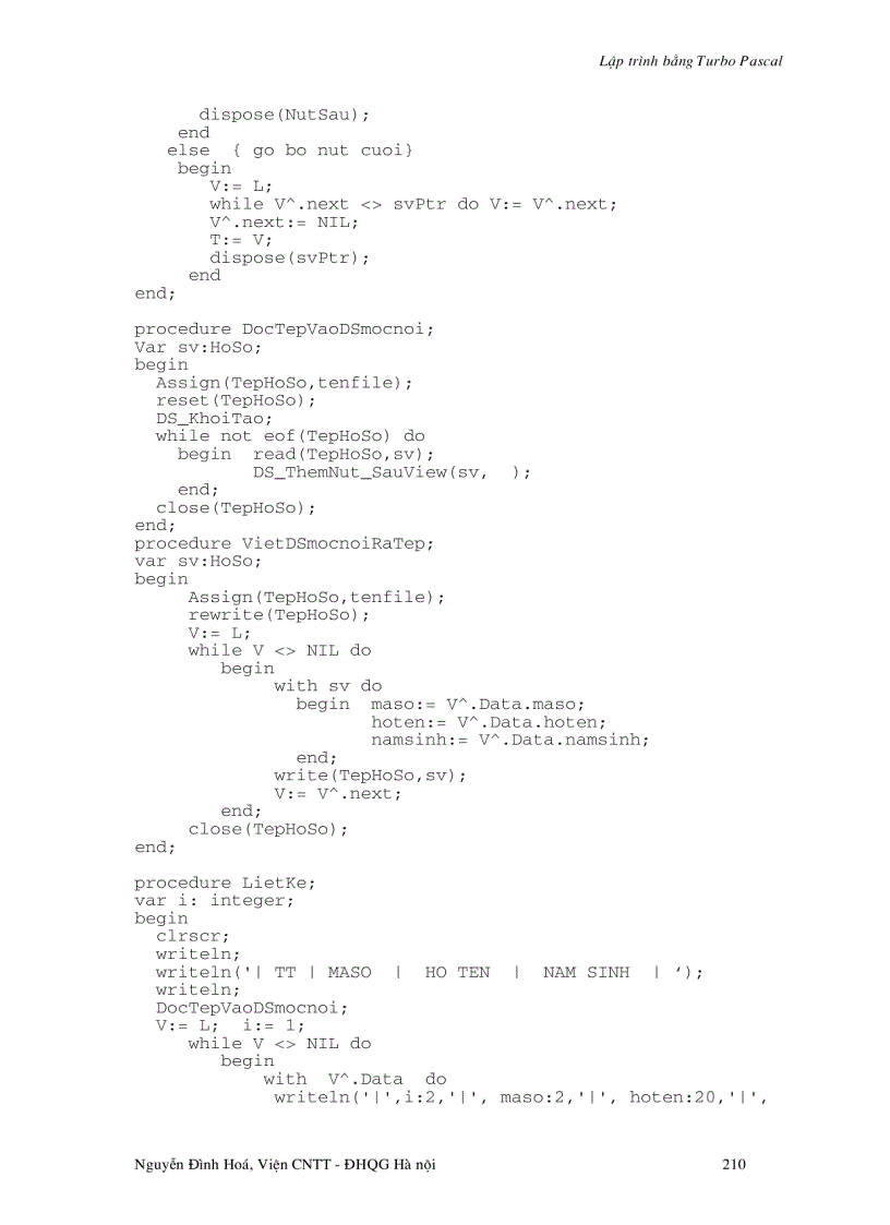 image for page Lập trình bằng Turbo Pascal