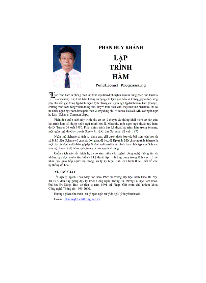 image for page Lập trình hàm