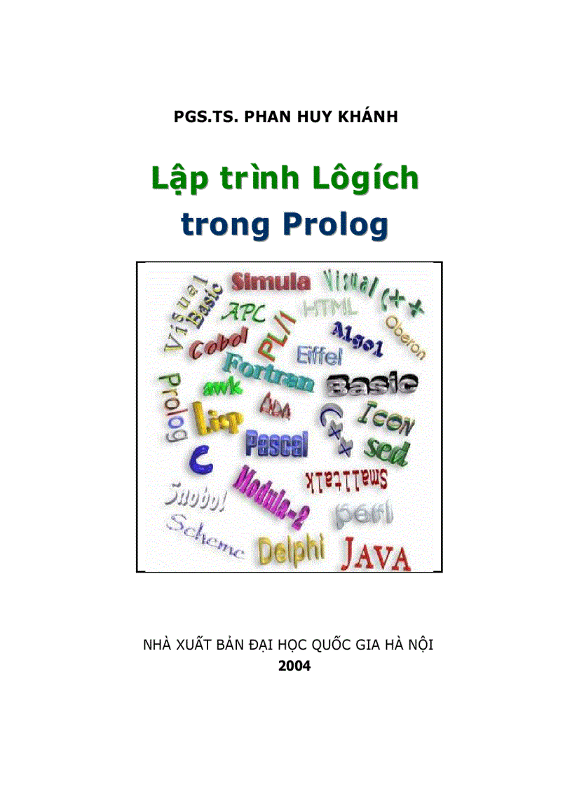 image for page Lập trình logic trong Prolog
